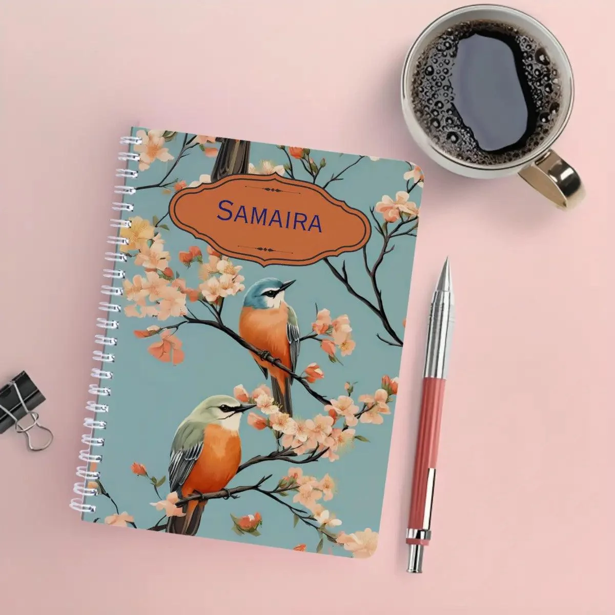 Personalised Notebook - A5 size - Branching Thoughts - Image 2