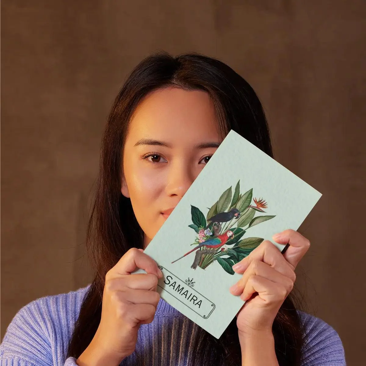 Personalised Notebook - A5 size - Exotic Whispers - Image 3
