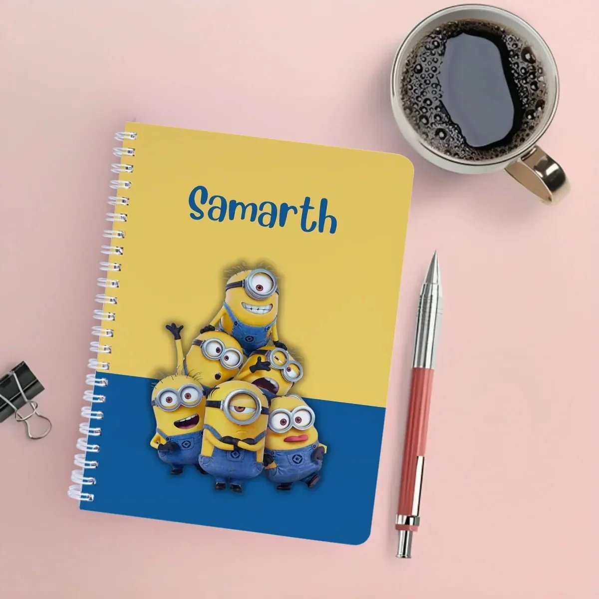 Personalised Notebook - A5 size - Minion - Image 2