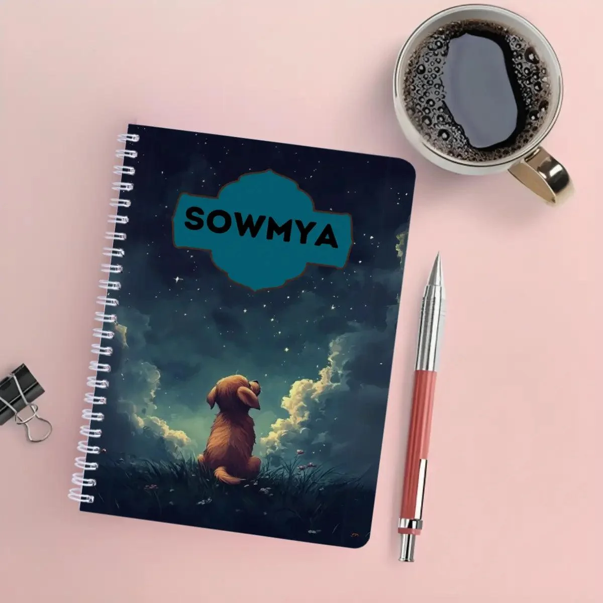 Personalised Notebook - A5 size - Stargazer - Image 2