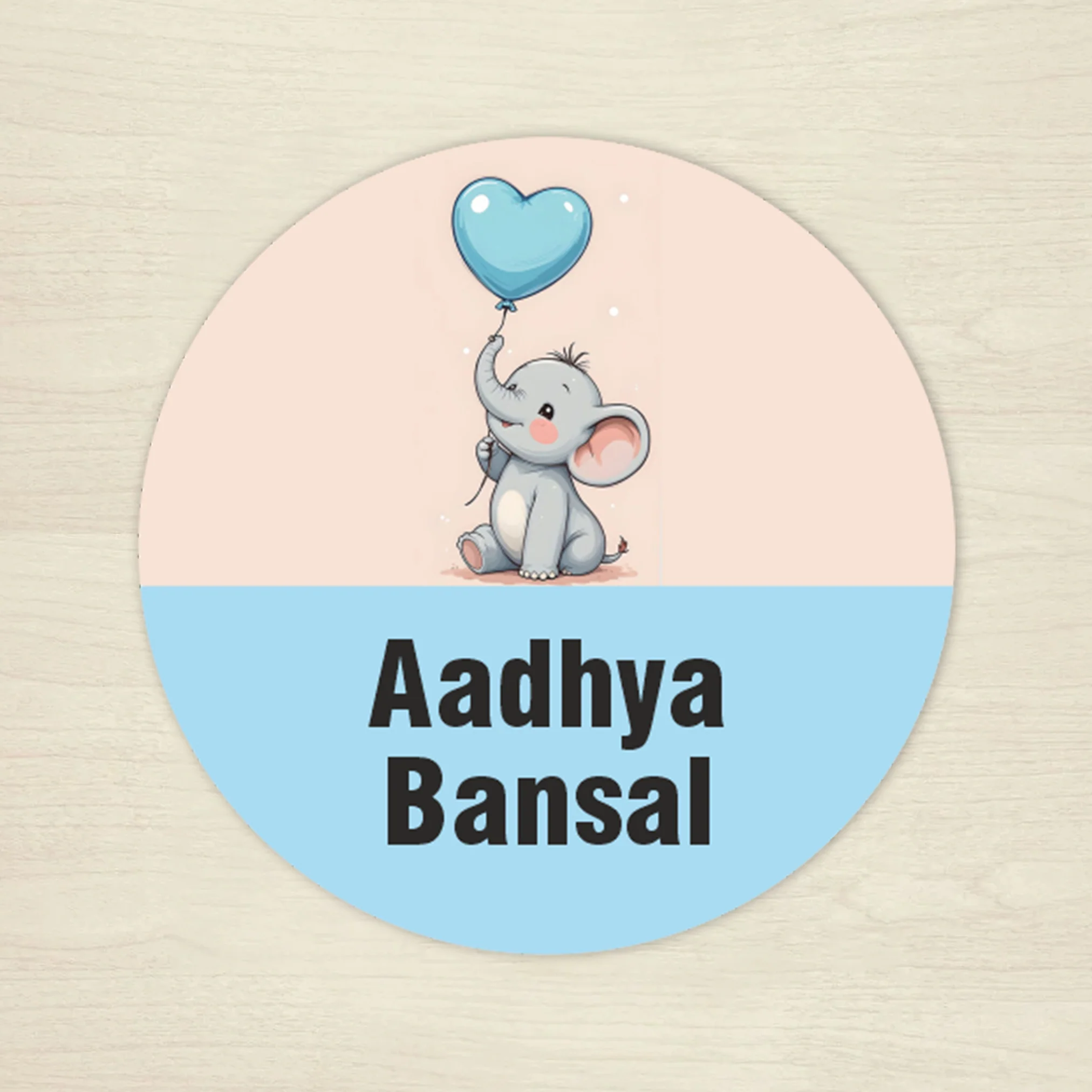 Personalised Waterproof Round Labels & Stickers for Kids - ANIMALS & NATURE - Image 10