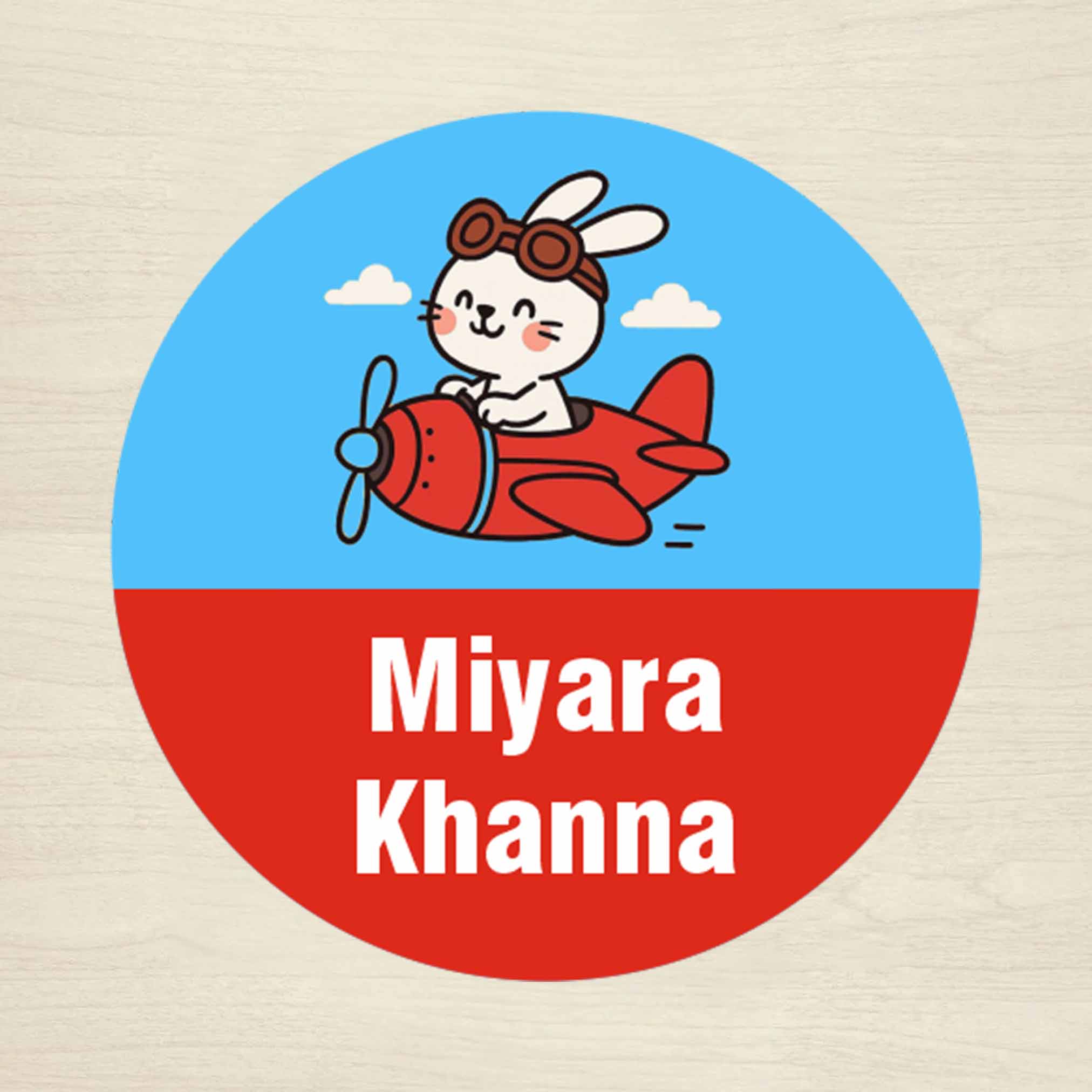 Personalised Waterproof Round Labels & Stickers for Kids - CARS & WHEELS - Image 8