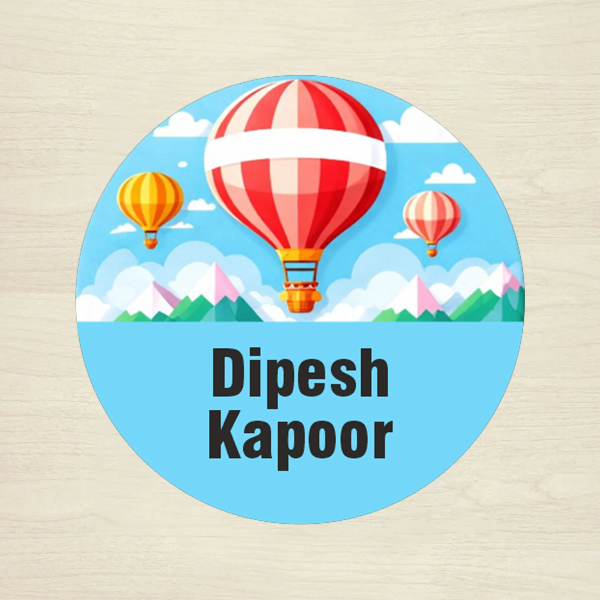 Personalised Waterproof Round Labels & Stickers for Kids - CARS & WHEELS - Image 9