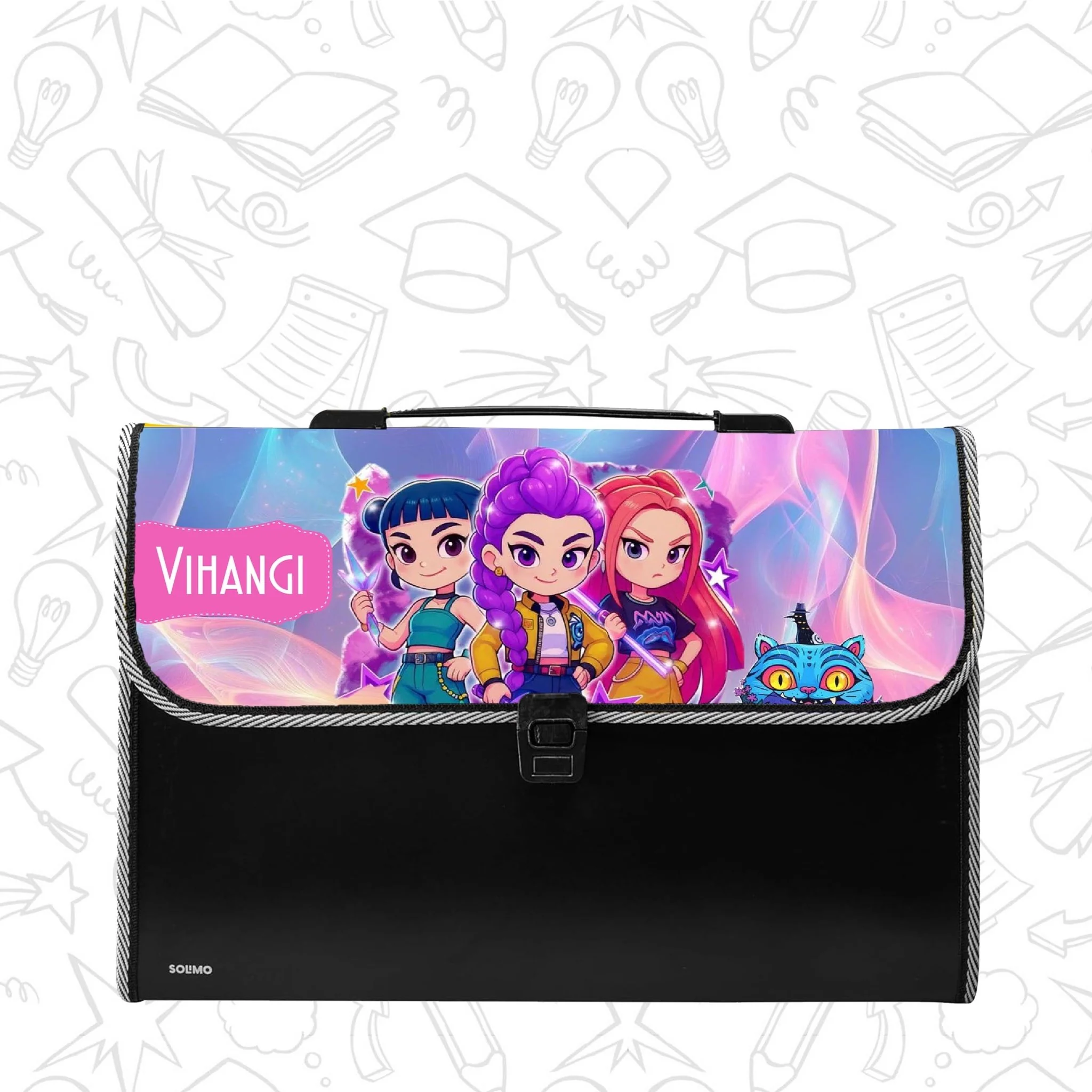 Personalized File Folders  - K-Pop Theme