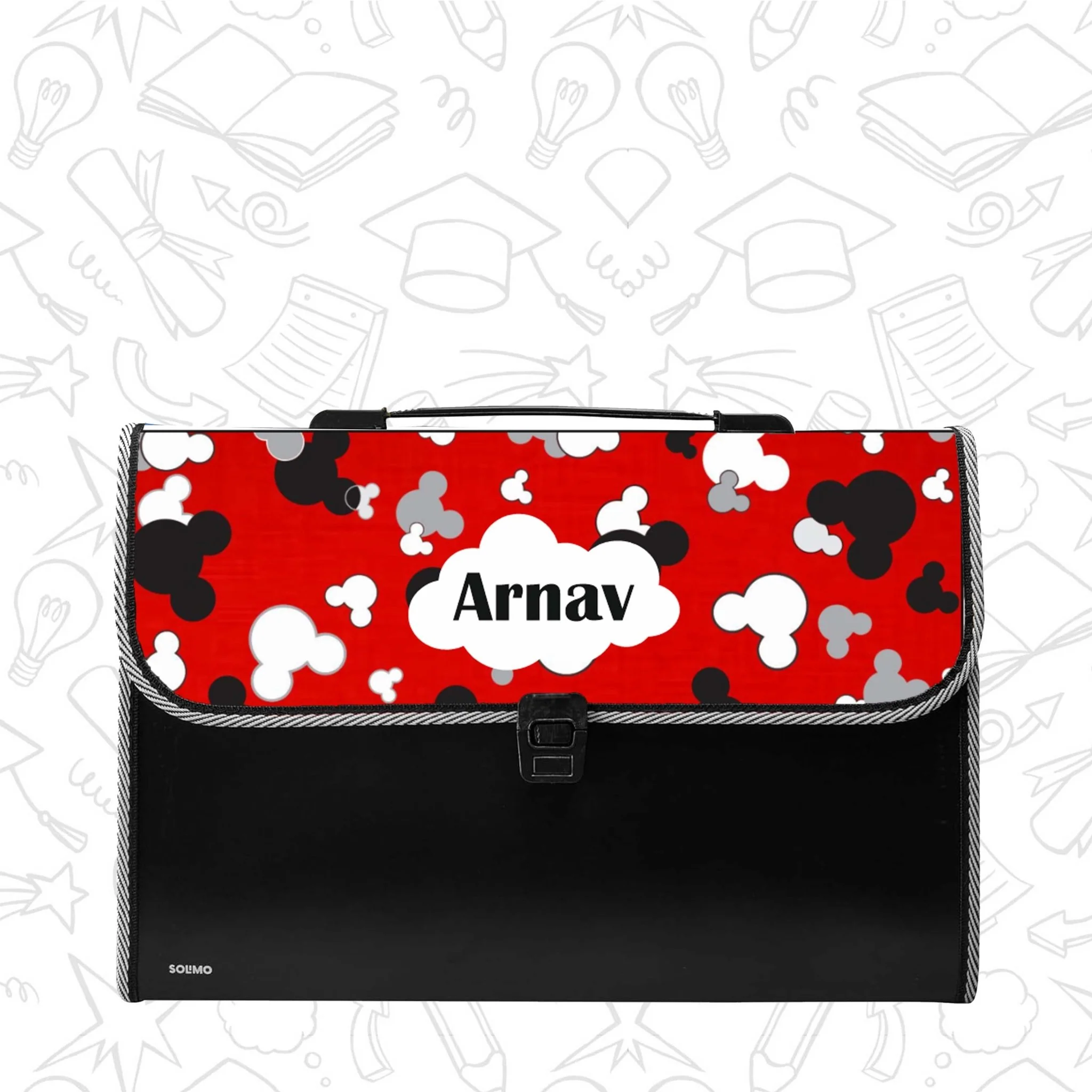 Personalized File Folders  - Mickey Mouse Theme