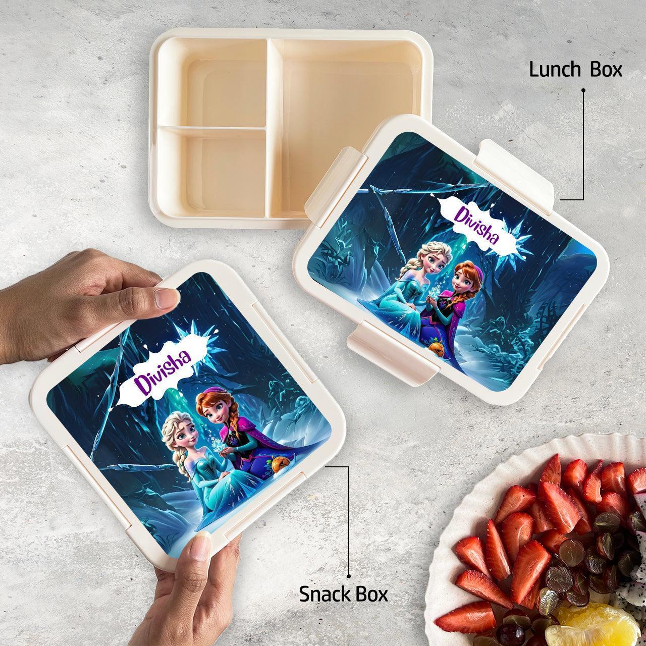 Custom Snack Box & Lunch Box for kids - Frozen Design - Image 5
