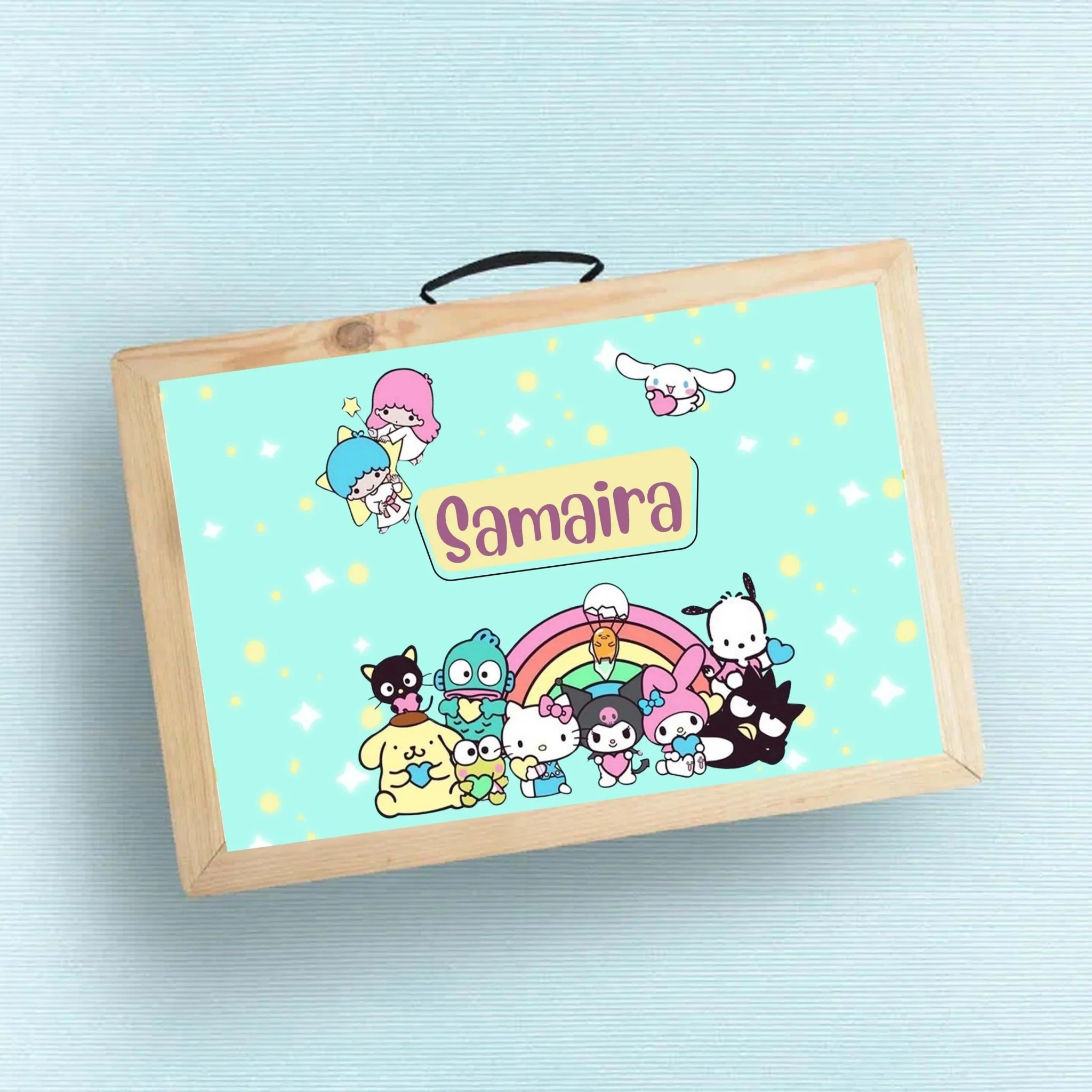 Custom Folding Desk - Cuddle Charm Theme