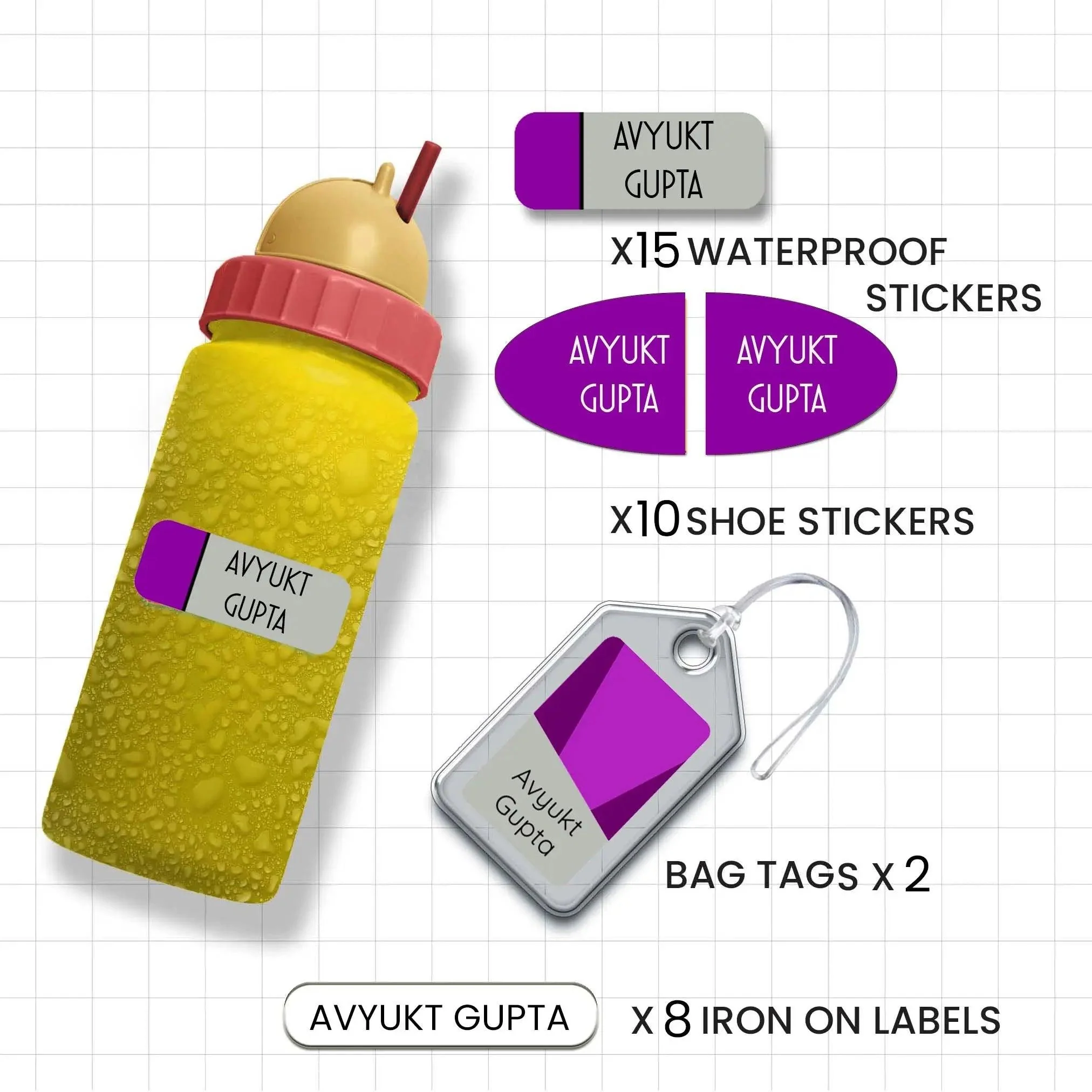 Personalized School Labels Pack - Image 9