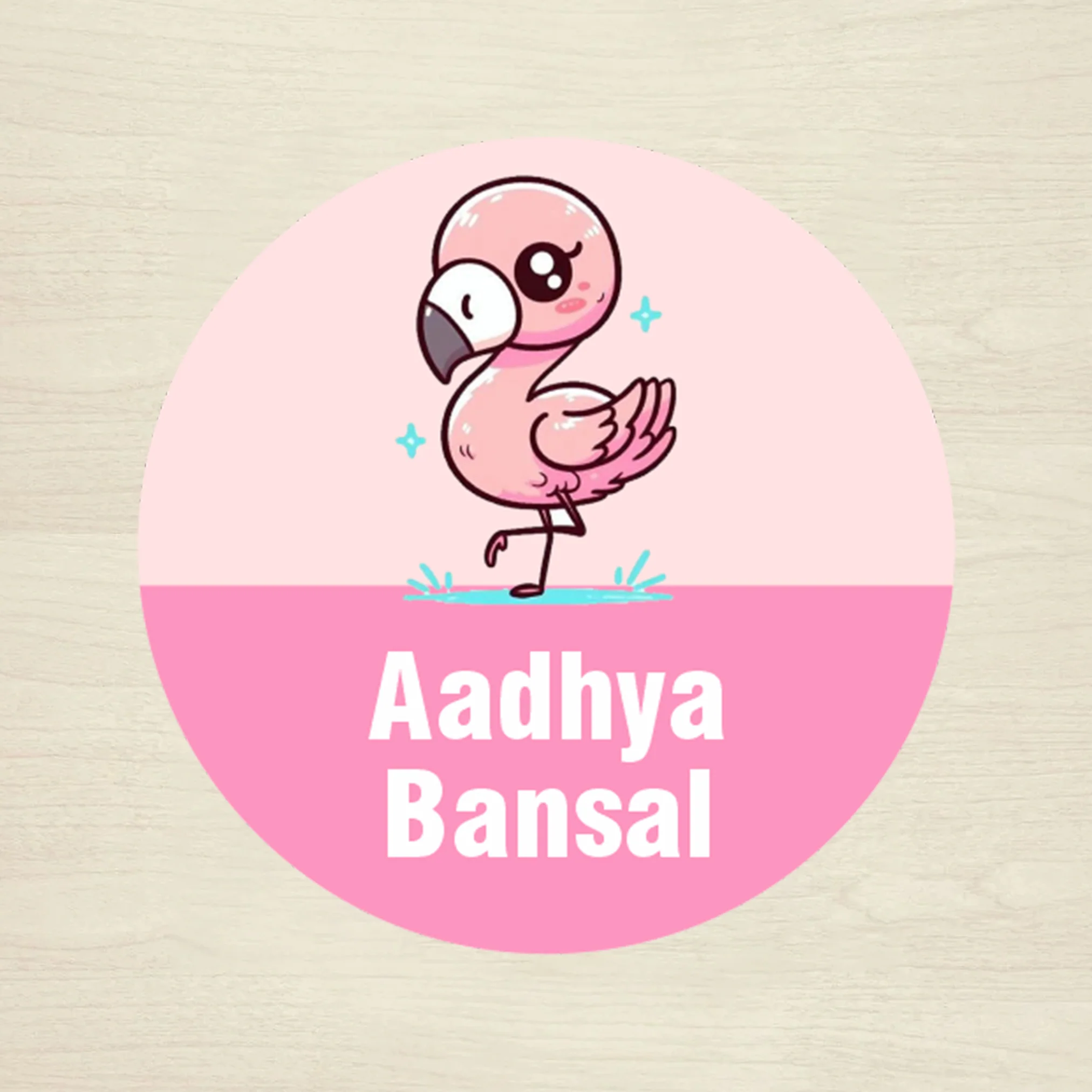 Personalised Waterproof Round Labels & Stickers for Kids - Image 105