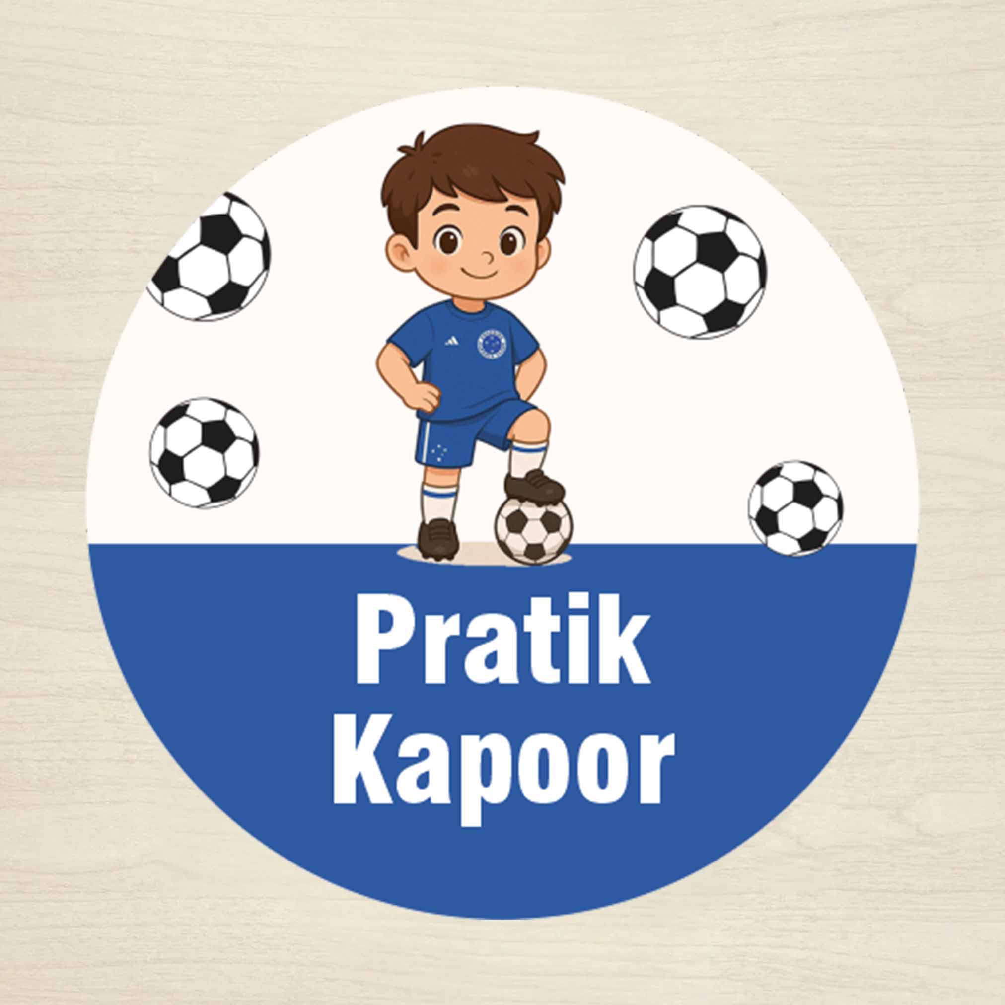 Personalised Waterproof Round Labels & Stickers for Kids - Image 106