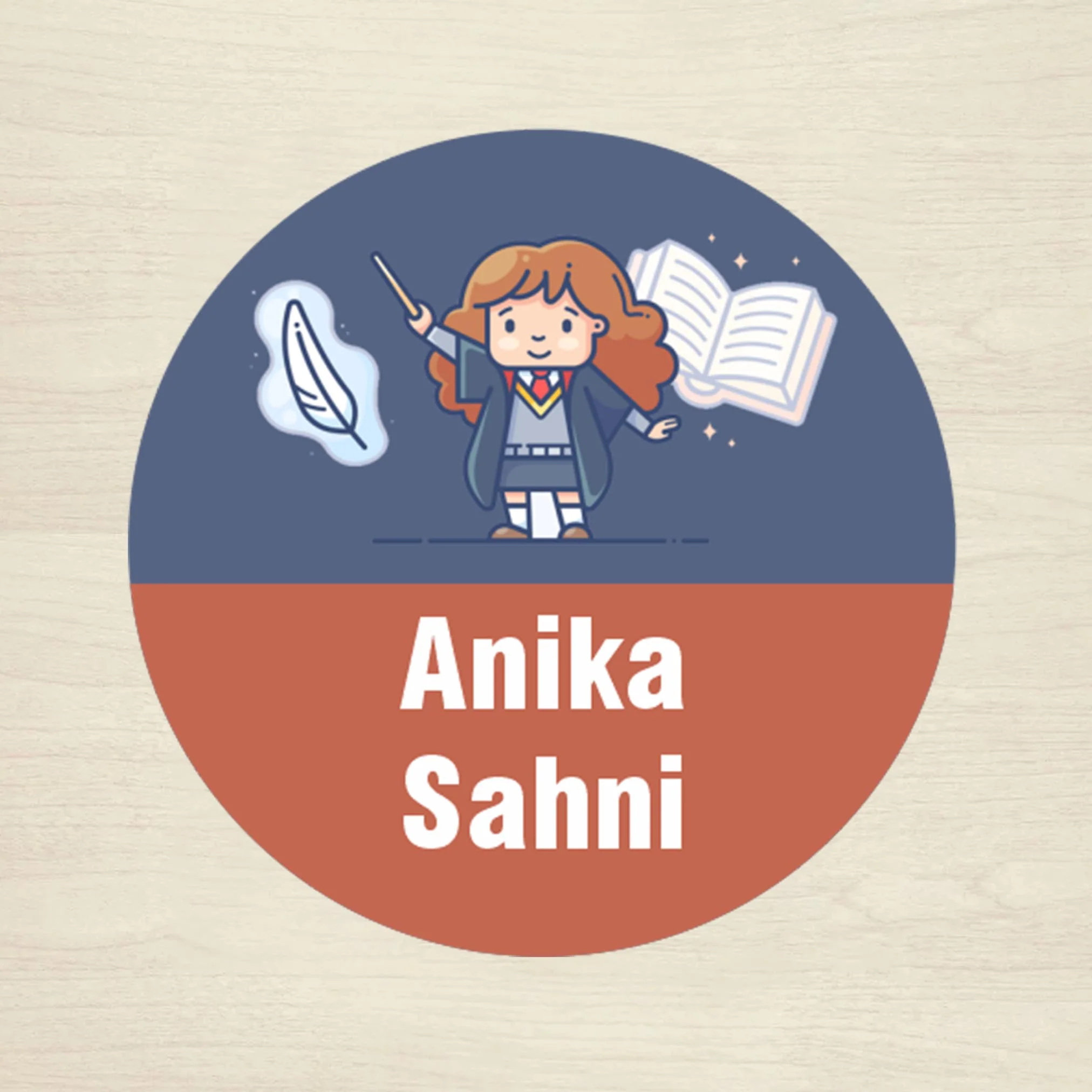 Personalised Waterproof Round Labels & Stickers for Kids - Image 113
