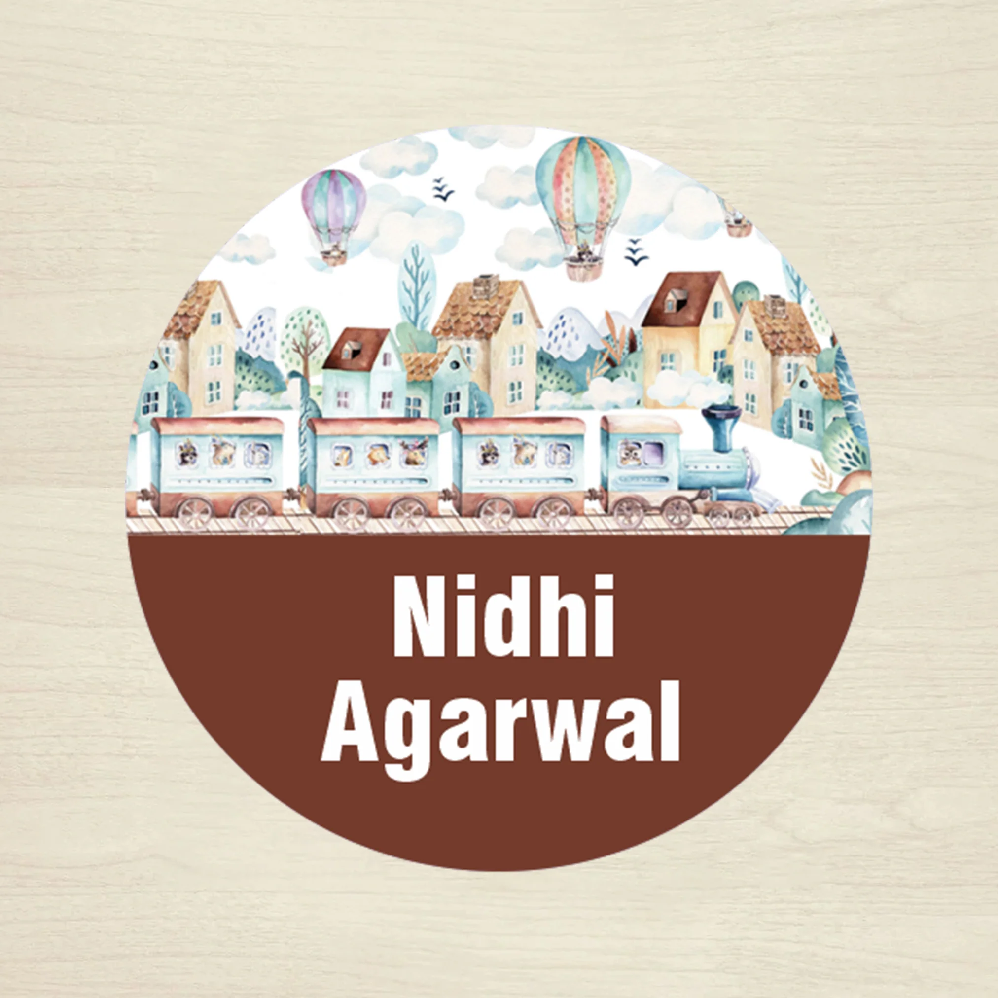 Personalised Waterproof Round Labels & Stickers for Kids - Image 131