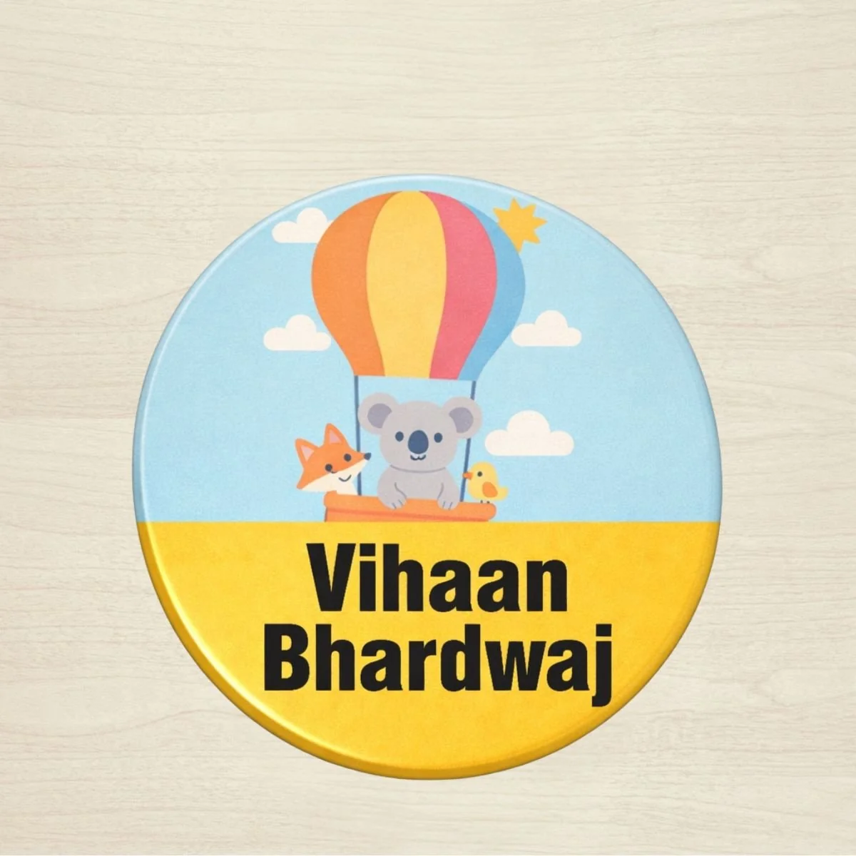 Personalised Waterproof Round Labels & Stickers for Kids - Image 44