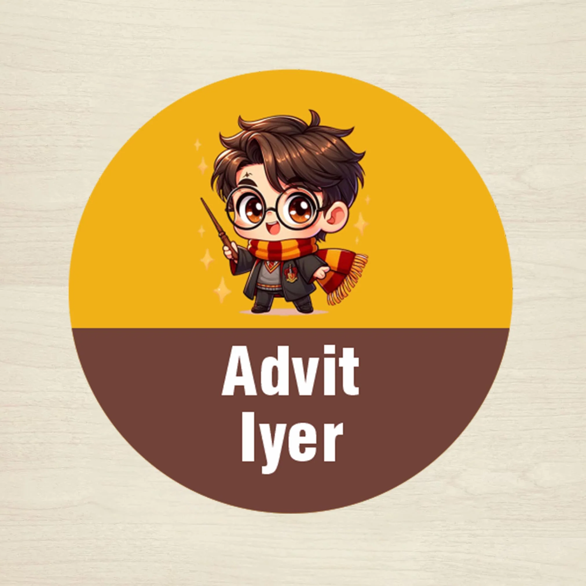 Personalised Waterproof Round Labels & Stickers for Kids - Image 52