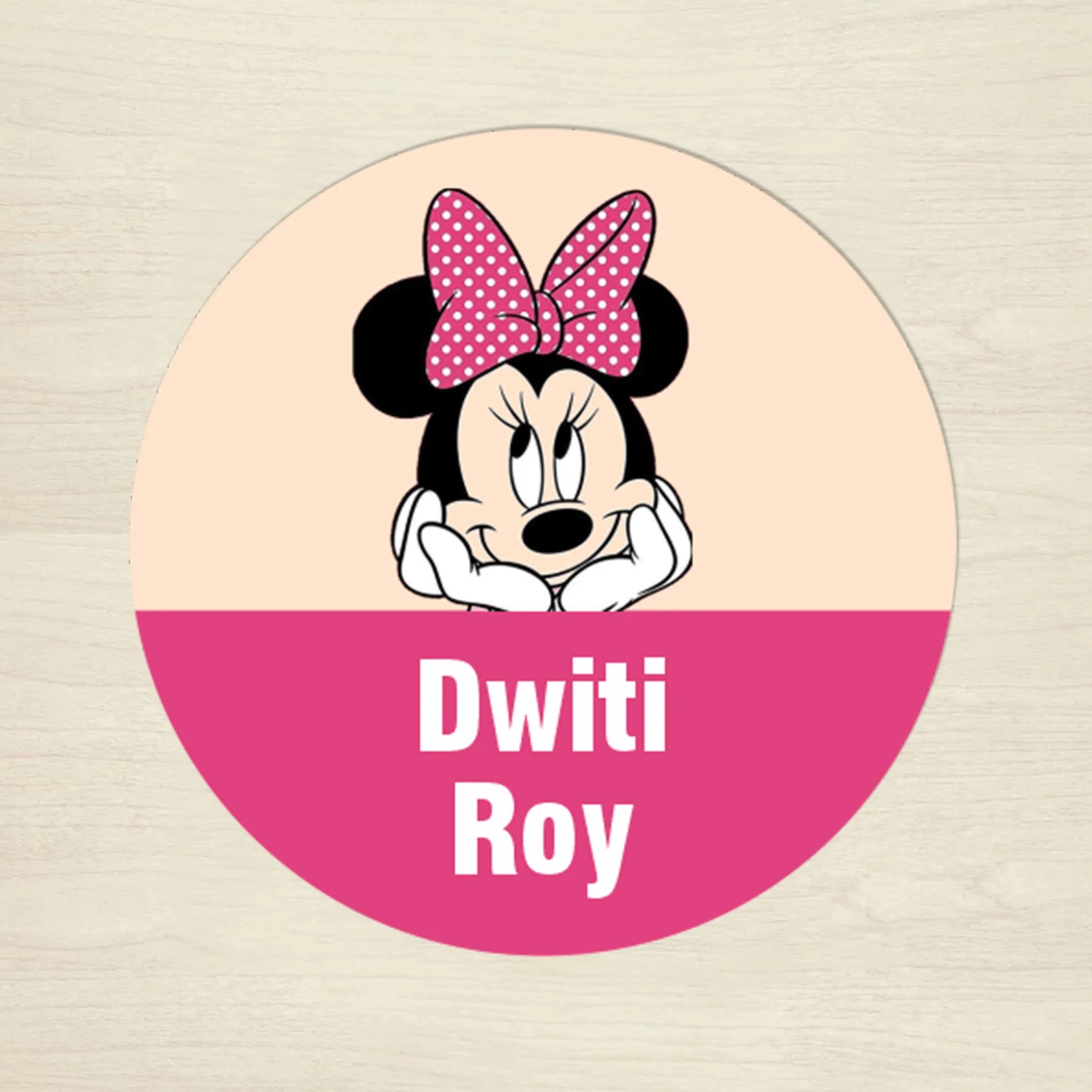 Personalised Waterproof Round Labels & Stickers for Kids - Image 59