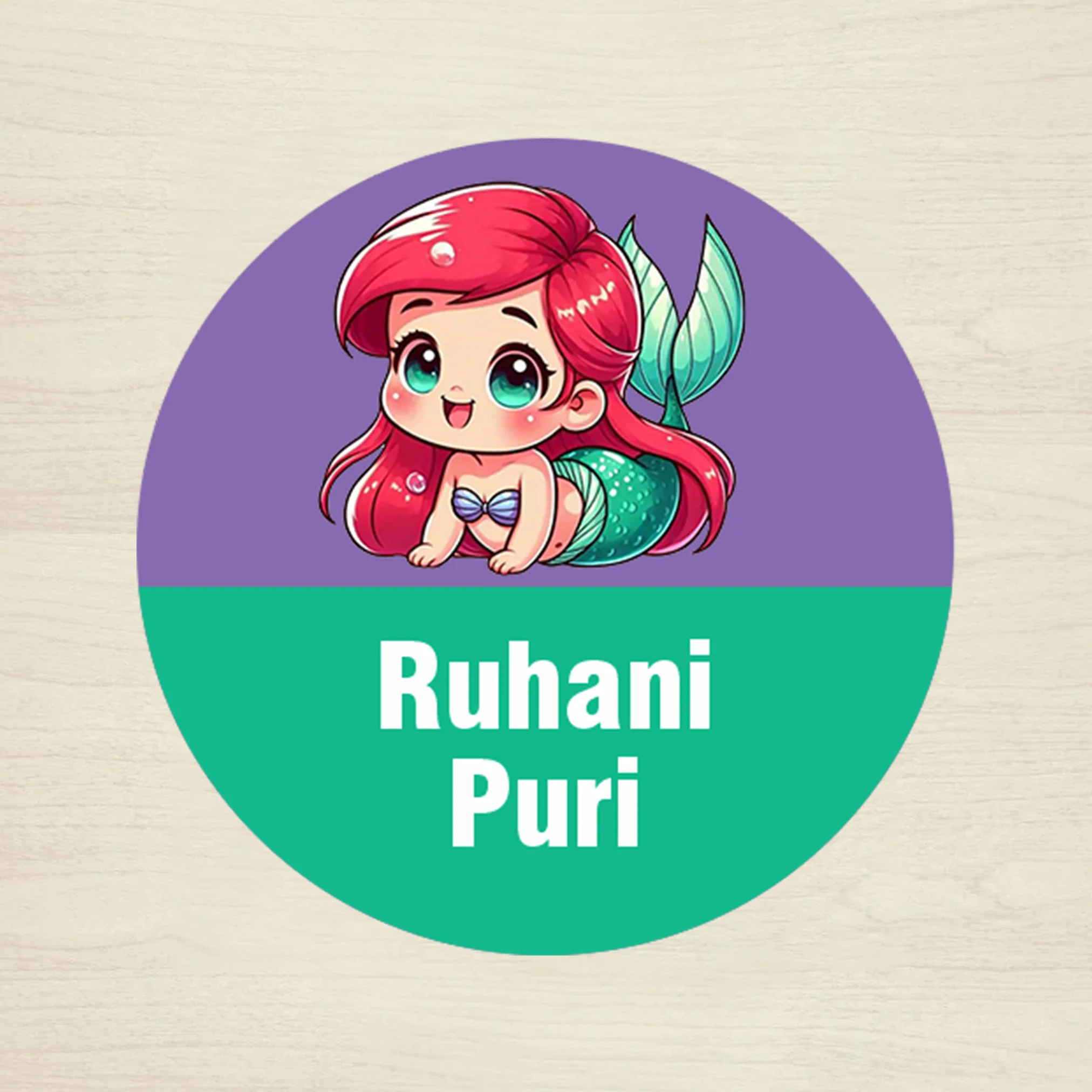 Personalised Waterproof Round Labels & Stickers for Kids - Image 81