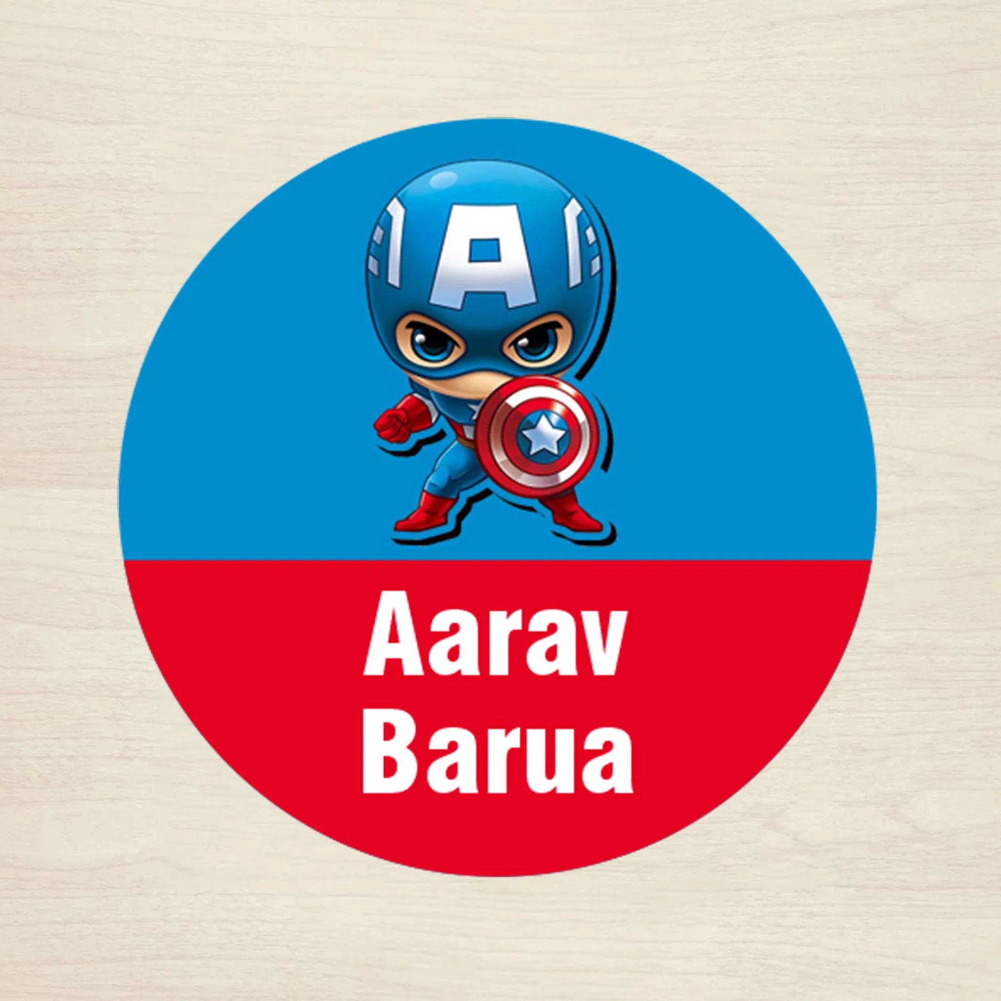 Personalised Waterproof Round Labels & Stickers for Kids - Image 94